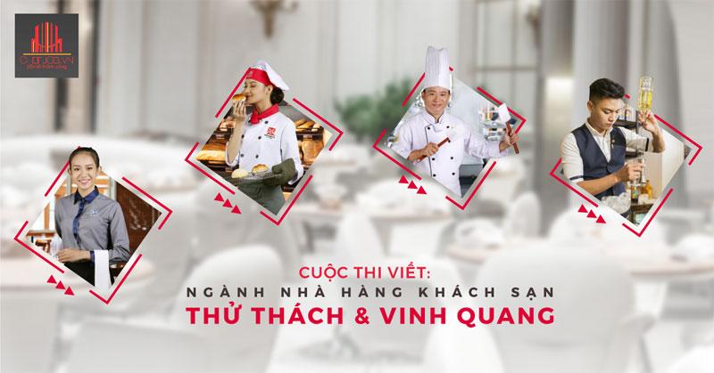 Cuộc thi viết ngành Nhà hàng Khách sạn cuoc thi viet nganh nha hang khach san