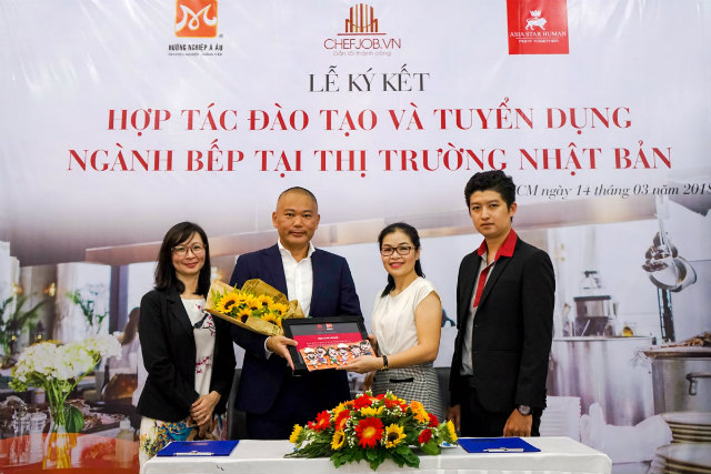 Lễ ký kết nhằm phát triển nhân lực ngành Bếp Việt tại thị trường Nhật Bản le ky ket phat trien nganh bep viet tai thi truong nhat ban