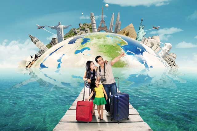 Gia đình tự túc đi du lịch gọi là FIT gia đình tự túc