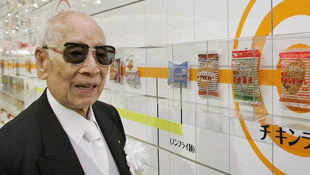 Momofuku Ando người Nhật Bản đã phát minh ra mì ăn liền Momofuku Ando