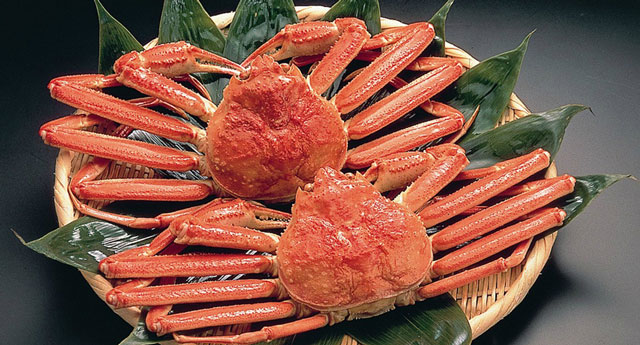 Cua lông Kegani với vị béo ngọt là đặc sản của vùng biển Hokkaido Cua lông Kegani