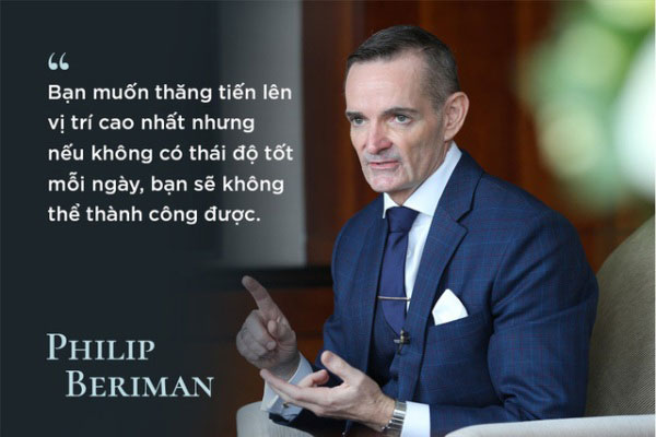 Philip Beriman – hành trình thành công xuất phát từ vị trí thấp nhất philip beriman