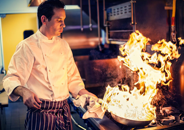 ky thuat dot ruou flambe