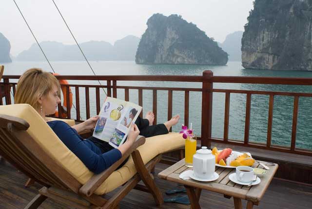 Du lịch bằng du thuyền đang rất được ưa chuộng Du lịch bằng du thuyền