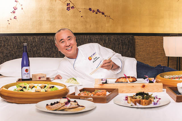 Nobu Matsuhisa là Lịch thi đấu WC 2026 huyền thoại của Nhật Bản Nobu Matsuhisa dau bep noi tieng cua nhat ban