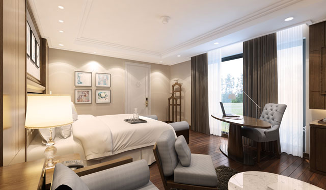 Bên trong phòng nghỉ cao cấp ở Garco Dragon Hotel phòng nghỉ cao cấp ở Garco Dragon Hotel
