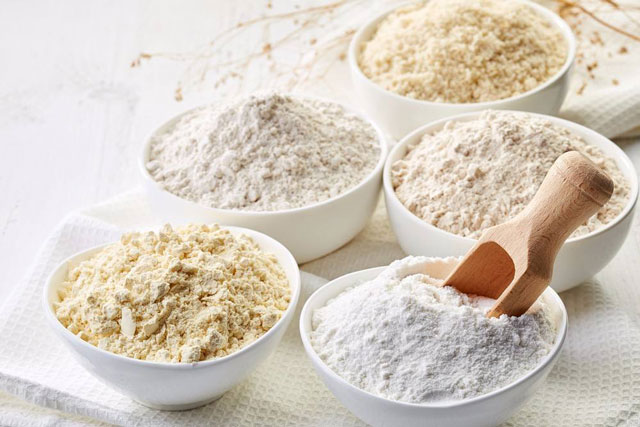 Bột trong làm bánh được chia thành nhiều loại bot lam banh