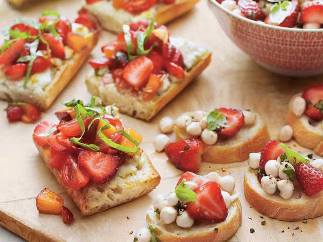 cac mon trong finger food