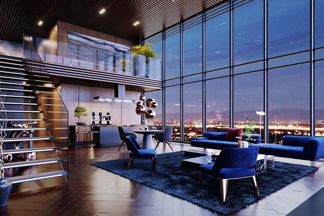 Căn hộ Penthouse sang trọng, cao cấp Duplex và Penthouse