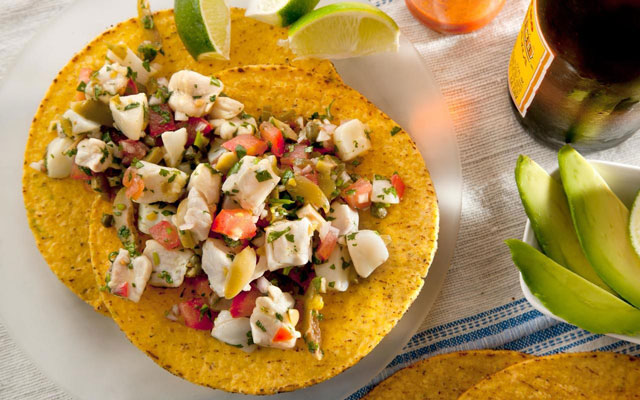 cocktail goi hai san ceviche