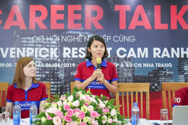 Đại diện Movenpick Cam Ranh Resort tham gia chương trình Đại diện Movenpick Cam Ranh Resort