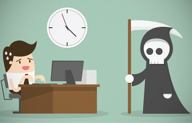 Cũng giống dateline, deadline sẽ thúc đẩy quá trình hoàn thành công việc