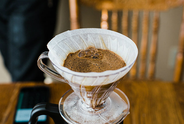 Giấy lọc cà phê thường được sử dụng để Kèo nhà cái bóng đá world cup kiểu Drip Coffee Giấy lọc Bleached