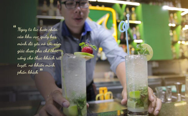 theo đuổi nghề bartender theo đuổi nghề bartender