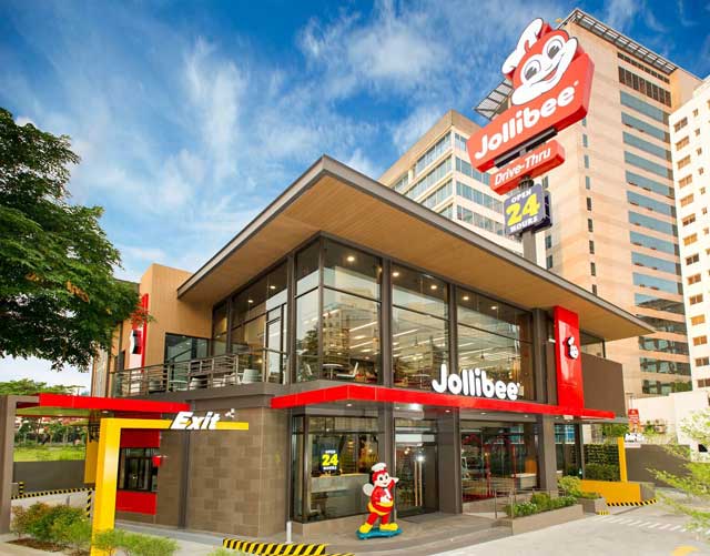 Jollibee là một trong những thương hiệu thức ăn nhanh nổi tiếng hiện nay jollibee