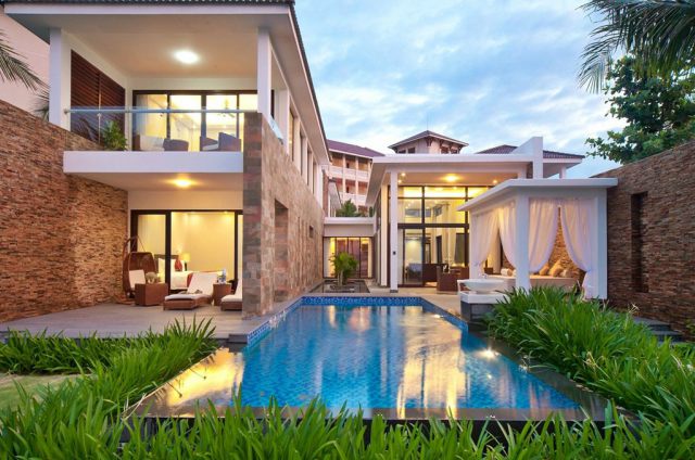 Không gian nghỉ dưỡng tuyệt vời dành cho du khách khong gian nghi duong vinpearl da nang