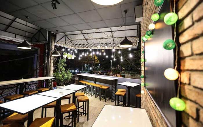Không gian tại Step Up Coffee khong gian tai step up coffee