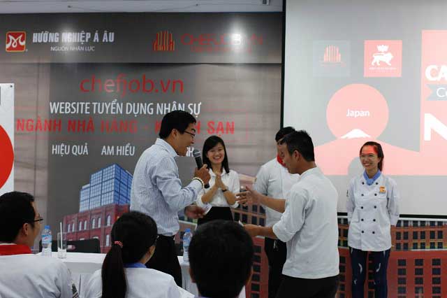 Không khí buổi hội thảo Career Talk khong khi buoi hoi thao