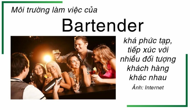 Môi trường làm việc của Bartender khá phức tạp moi truong lam viec cua bartender