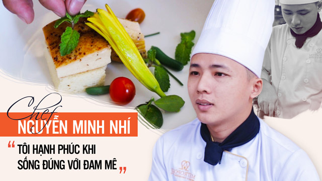 Minh Nhí đang nỗ lực với đam mê nghề Bếp của mình nguyen minh tri