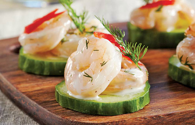 Nguyên tắc trang trí các món Canape đòi hỏi sự khéo léo, tỉ mỉ và sáng tạo Nguyên tắc trang trí Canape