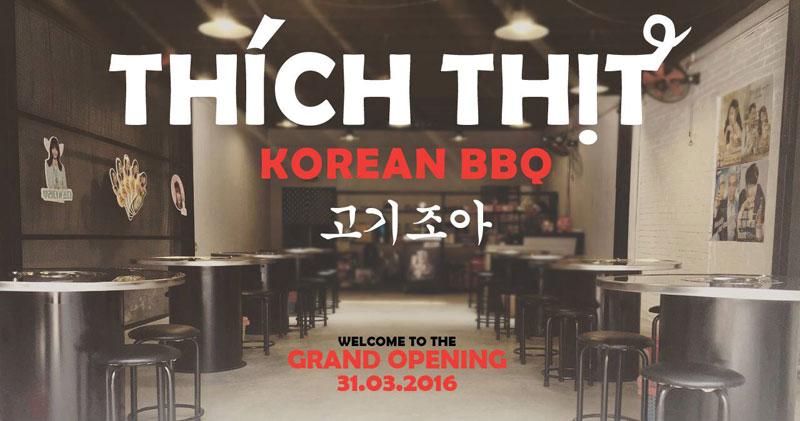 Nhà hàng Thích Thịt Korean BBQ nha hang thich thit korean bbq