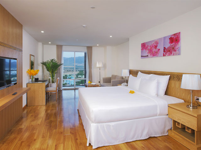 Cận cảnh phòng nghỉ cao cấp ở Rosaka Nha Trang phòng nghỉ cao cấp ở Rosaka Nha Trang