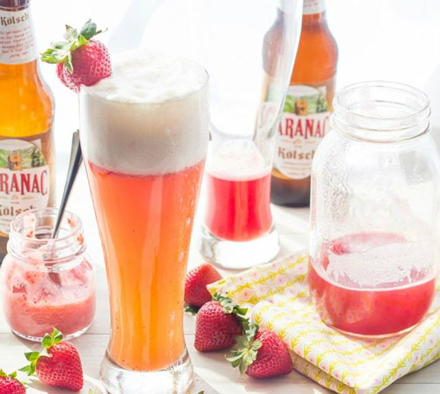 Straberry Rhubarb Shandy là loại Beertail lý tưởng cho những ngày thu về Straberry Rhubarb Shandy là loại Beertail lý tưởng