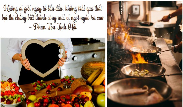 Thành công và thất bại nghề đầu bếp thanh cong va that bai nghe dau bep