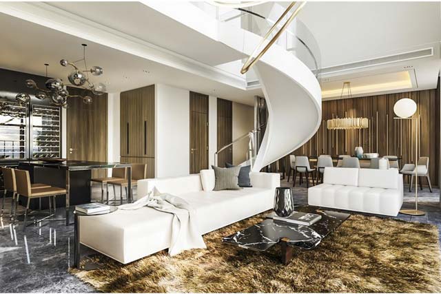 Thiết kế đẳng cấp của căn hộ Duplex Thiết kế Duplex