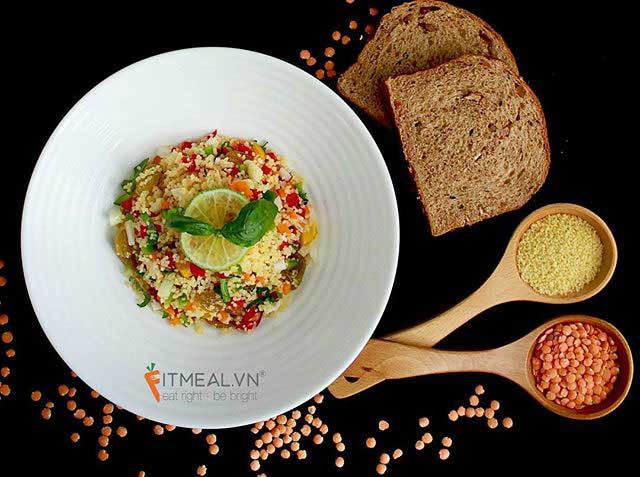 Thực đơn cân bằng dinh dưỡng được tạo ra dành riêng cho mỗi khách hàng thực đơn cân bằng dinh dưỡng