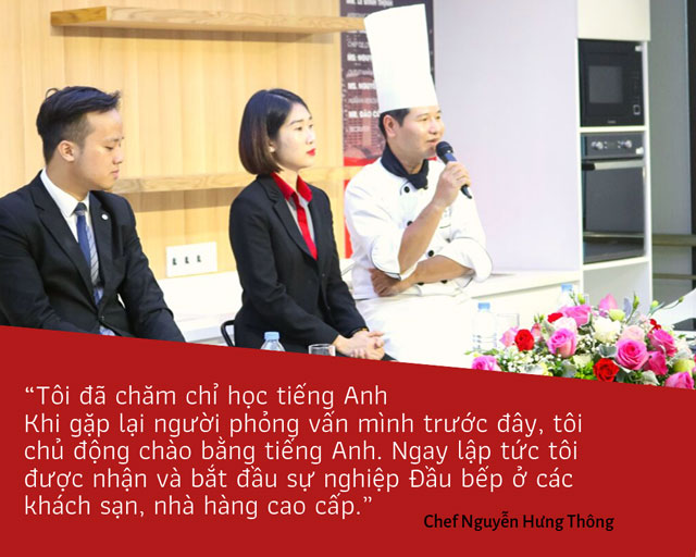 Tiếng Anh cũng là chìa khóa thành công cho bất kỳ nhân sự NHKS nào Tiếng Anh cũng là chìa khóa thành công