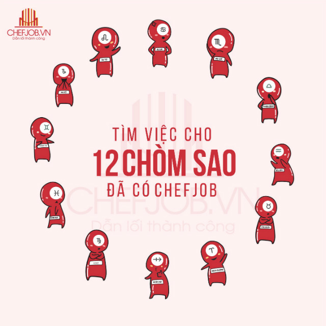 tìm việc 12 chòm sao đã có chefjob tim viec 12 chom sao da co chefjob