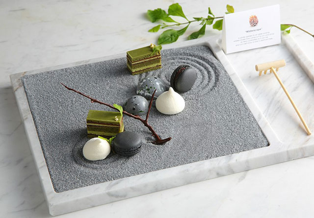Zen Garden hệt như một khu vườn nhỏ trong nghệ thuật trà đạo Zen Garden khu vườn trà đạo